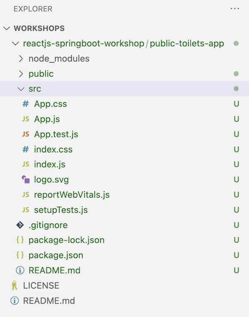 VS Code initial Code Structure